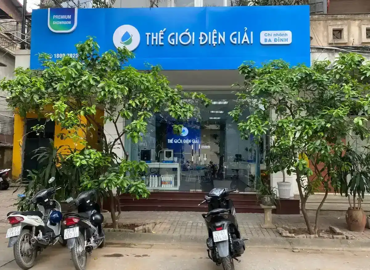 Toàn cảnh không gian bên ngoài của Premium Showroom Ba Đình, Hà Nội