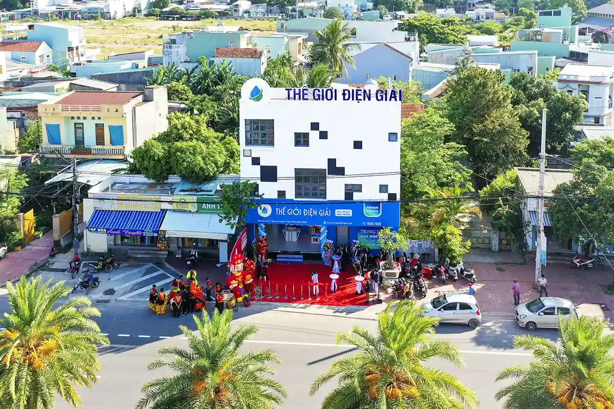 Thế Giới Điện Giải Premium Showroom Quy Nhơn, Bình Định tọa lạc tại địa điểm vàng